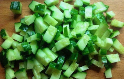 Салат с крабовыми палочками