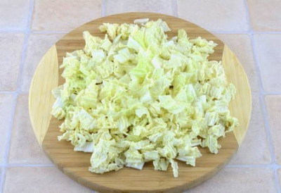 Салат с пекинской капустой