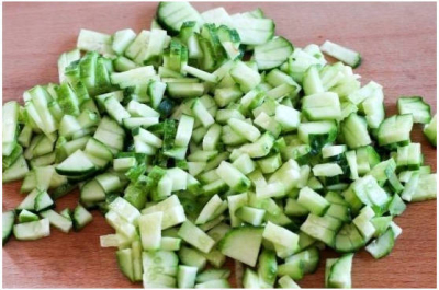 Крабовый салат с кукурузой классический