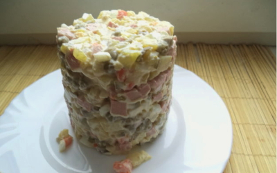 Классический салат Оливье