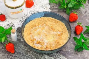 Клубничный чизкейк