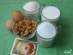 Манник на кефире простой