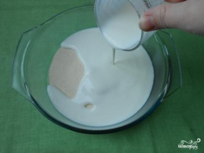 Манник на кефире простой