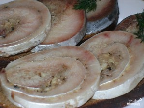 Рулет из скумбрии 