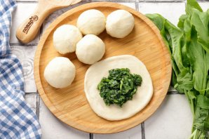 Пирожки со щавелем 