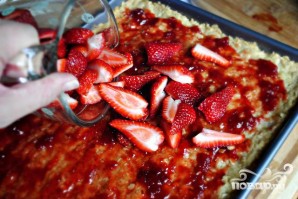 Клубничные пирожные с белым шоколадом 