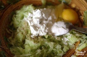 Оладьи из огурцов 